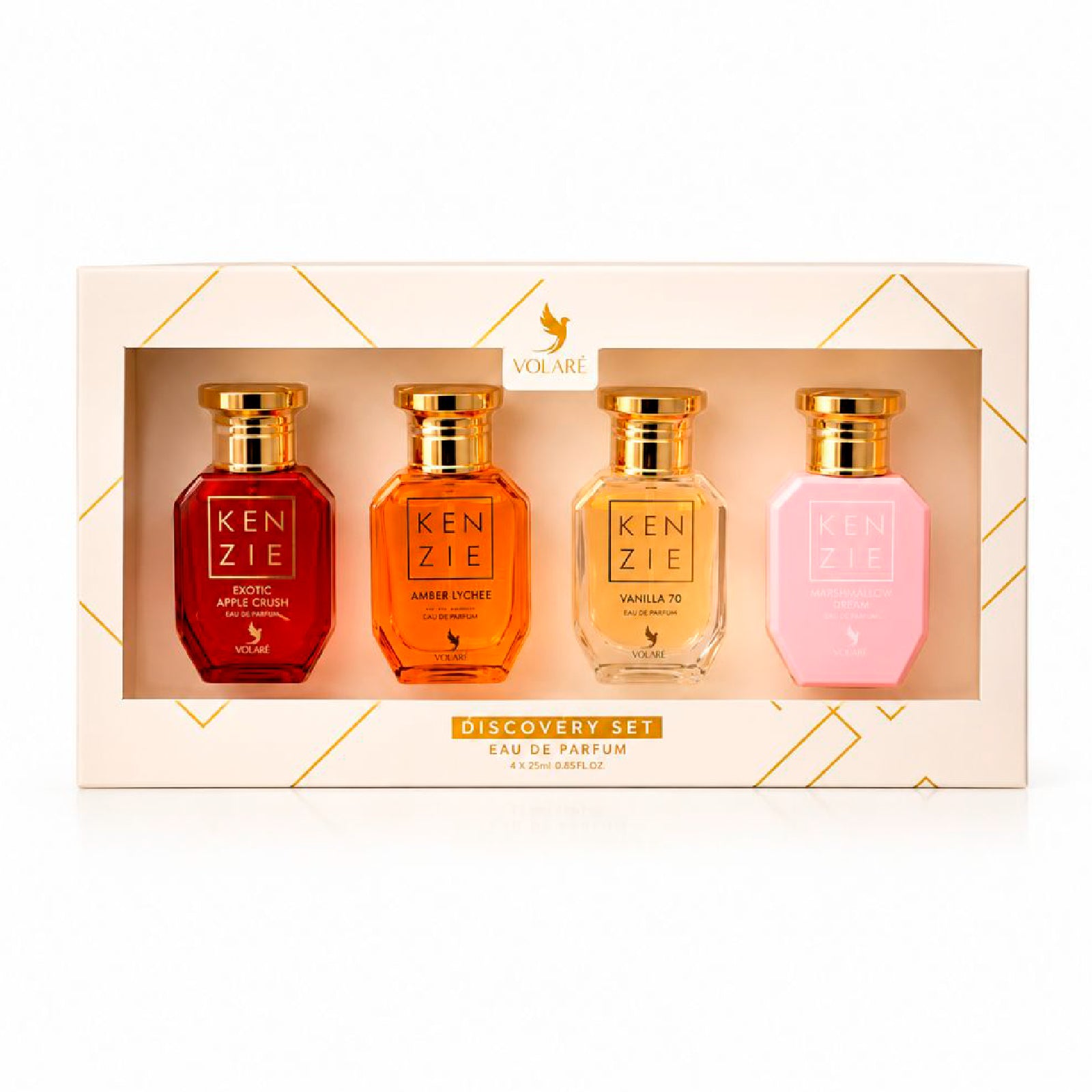 Volare Kenzie Discovery Set 4pc 25ml Edp L