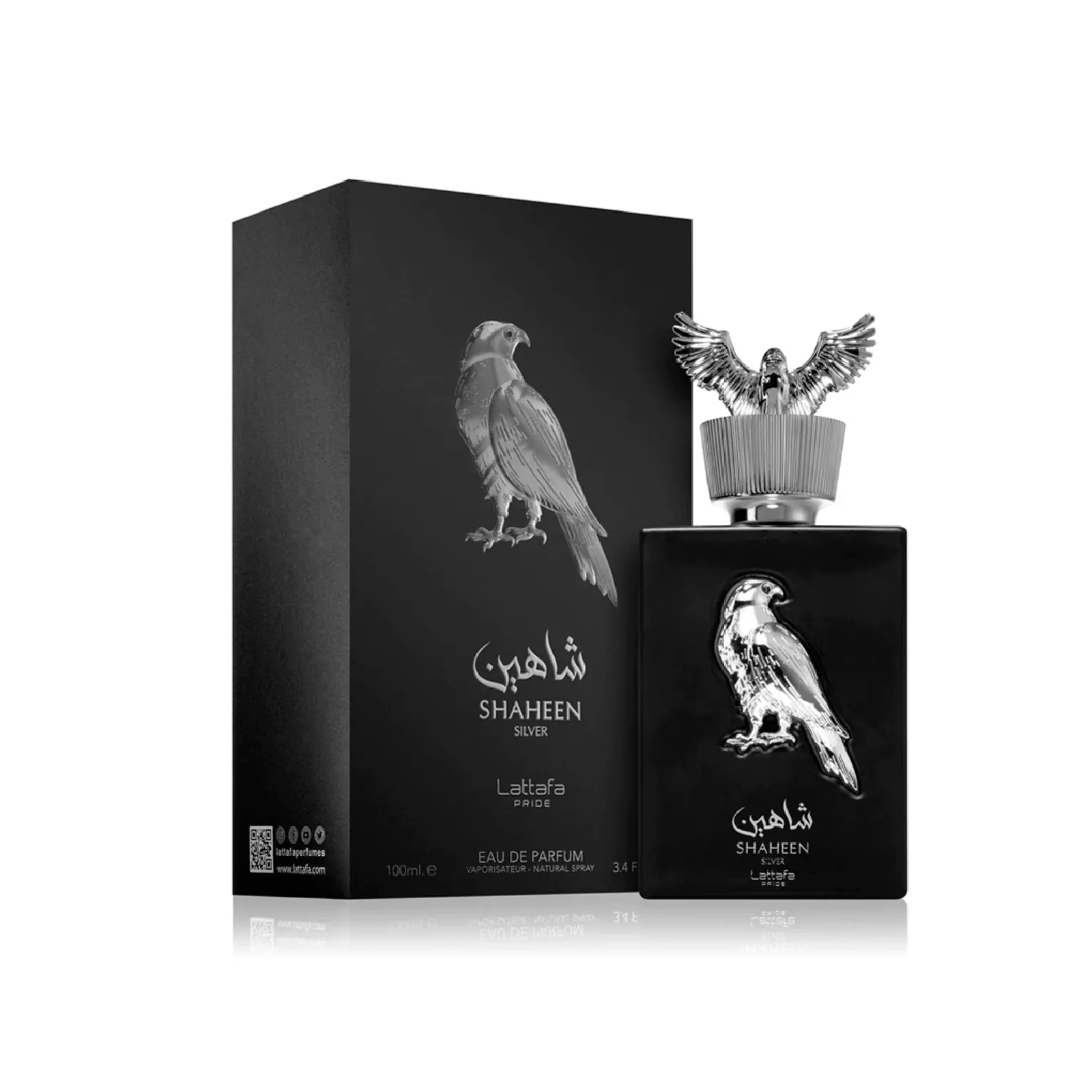 Lattafa Pride Shaheen Silver 3.4 Edp M
