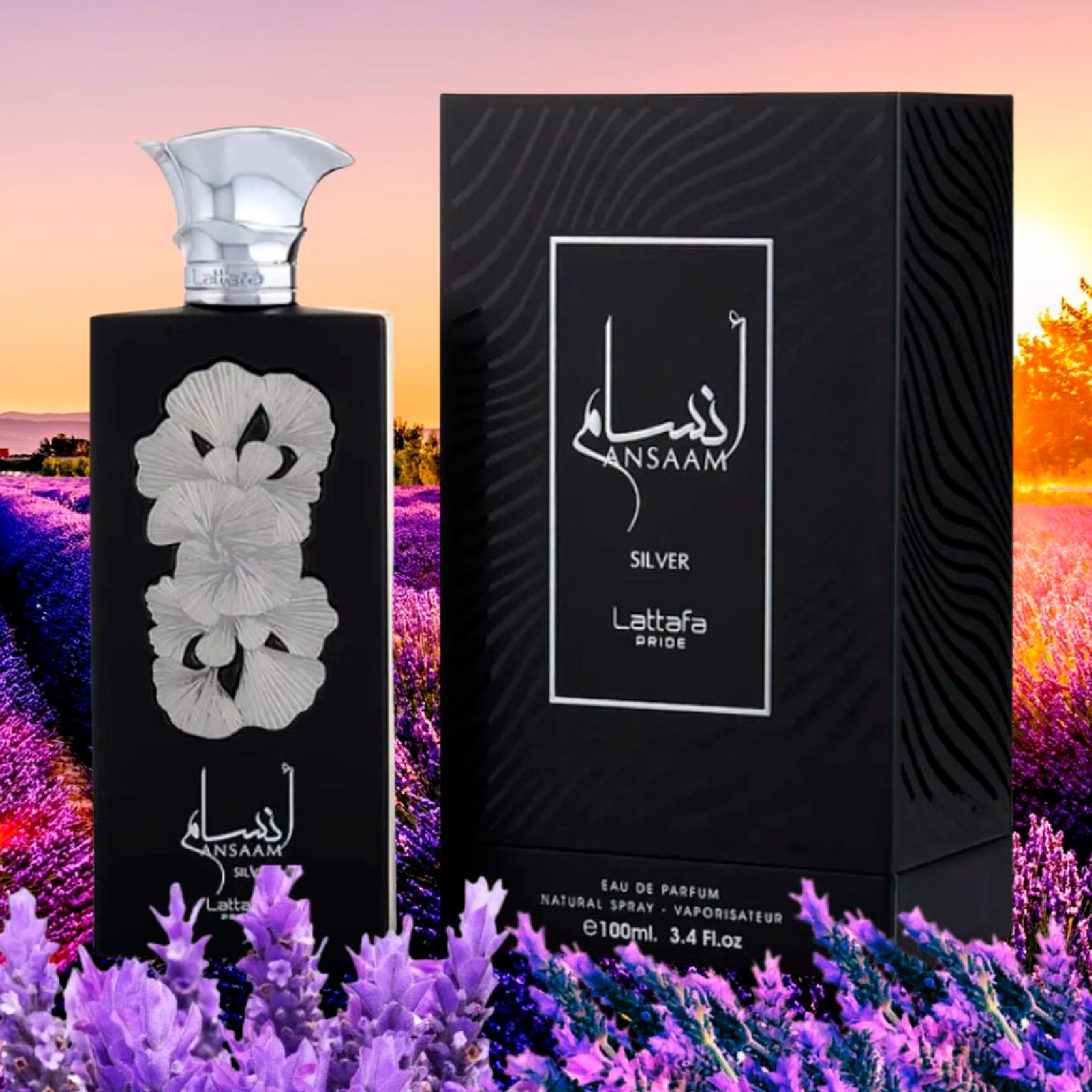 Lattafa Ansaam Silver 3.4 Edp M
