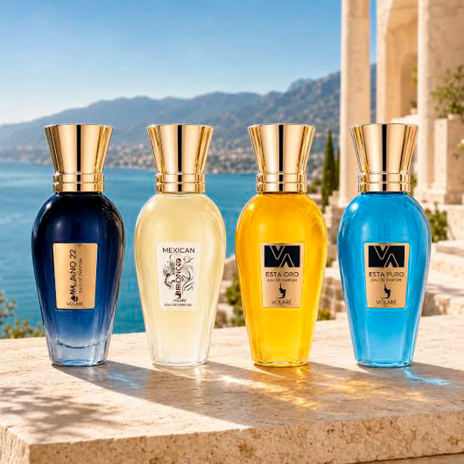 Volare Esta Puro Discovery Set 4pc 25ml Edp U