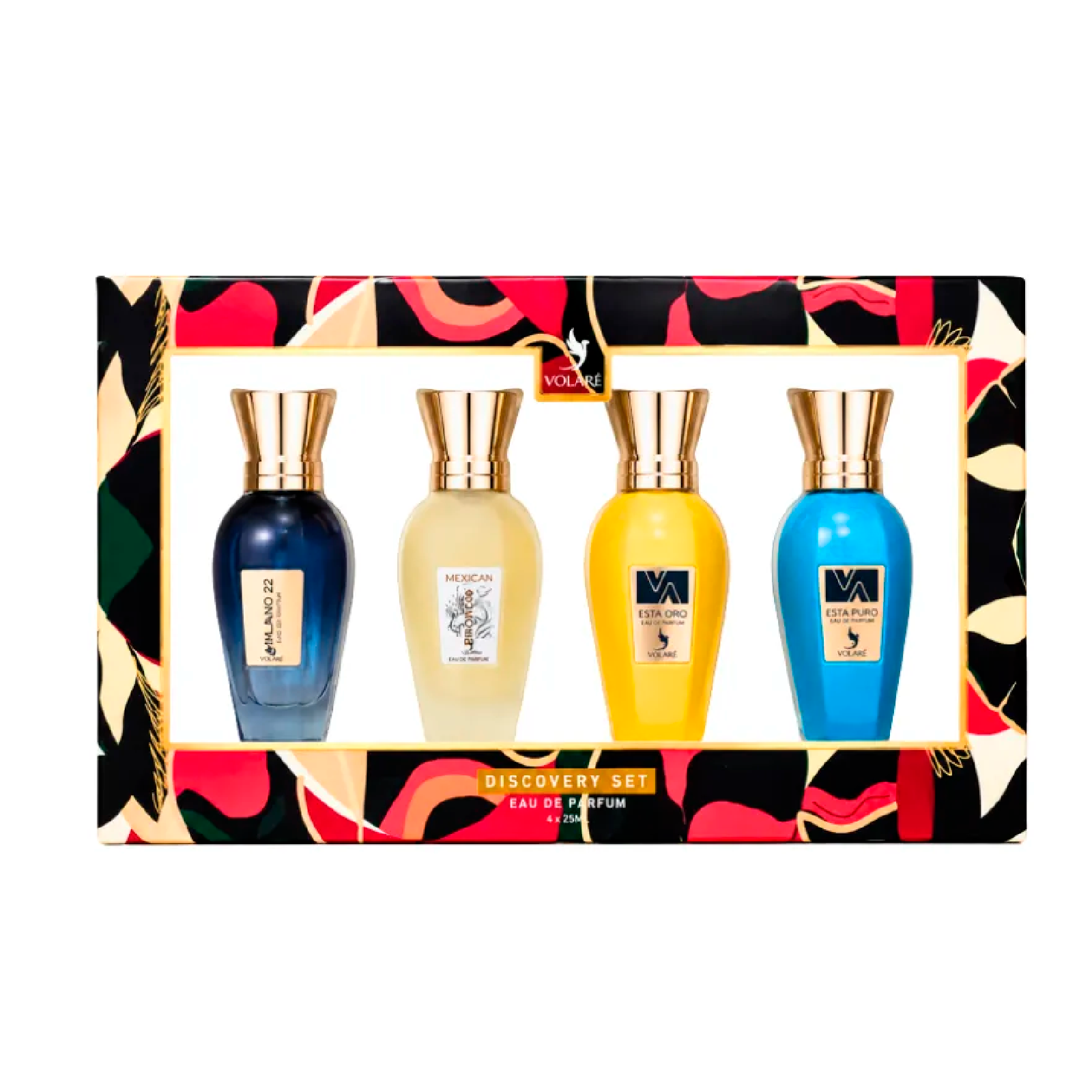 Volare Esta Puro Discovery Set 4pc 25ml Edp U
