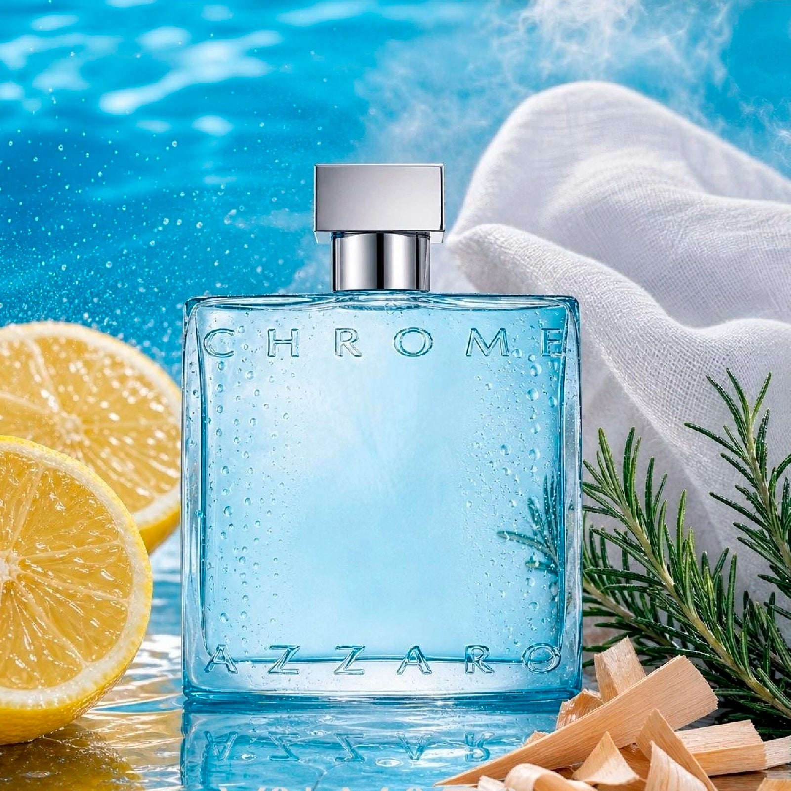 Azzaro Set Chrome 3pcs 3.4 Edt M