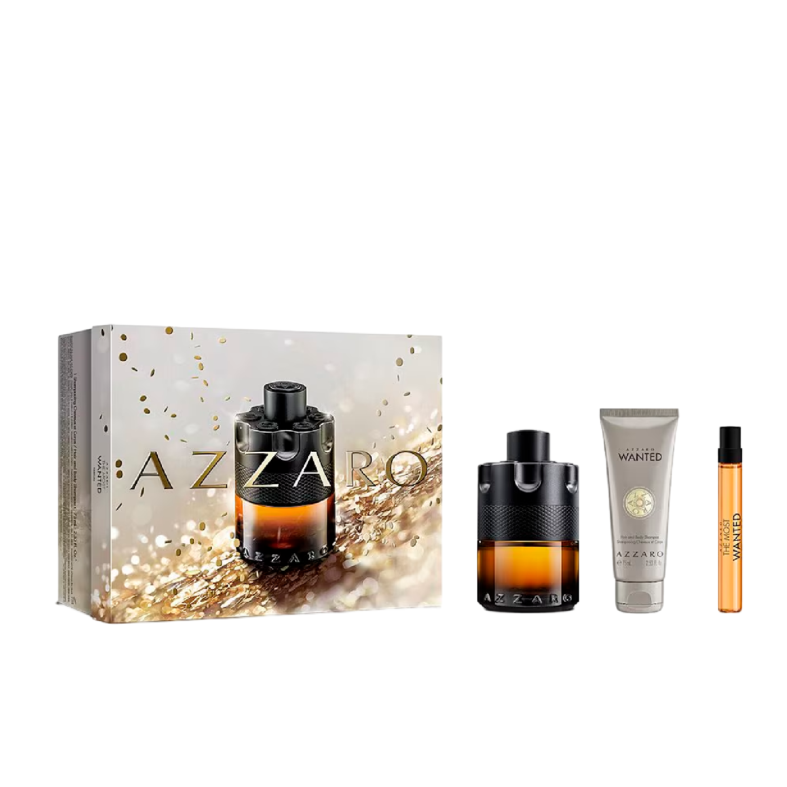 Azzaro Gift Set The Most Wanted Parfum 3pcs Edp M