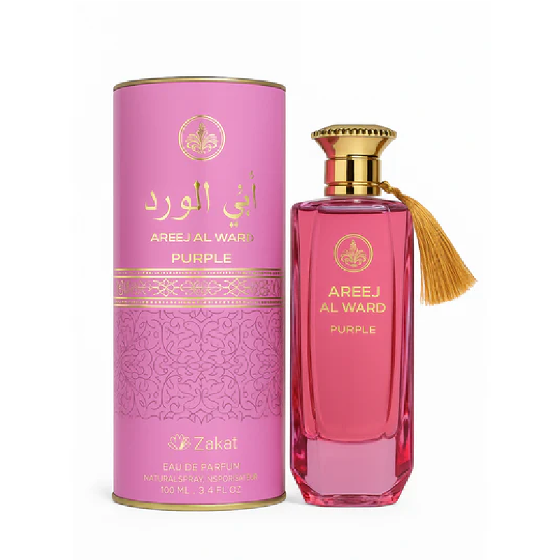Zakat Areej Al Ward Purple 3.4 Edp L