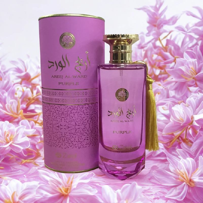 Zakat Areej Al Ward Purple 3.4 Edp L