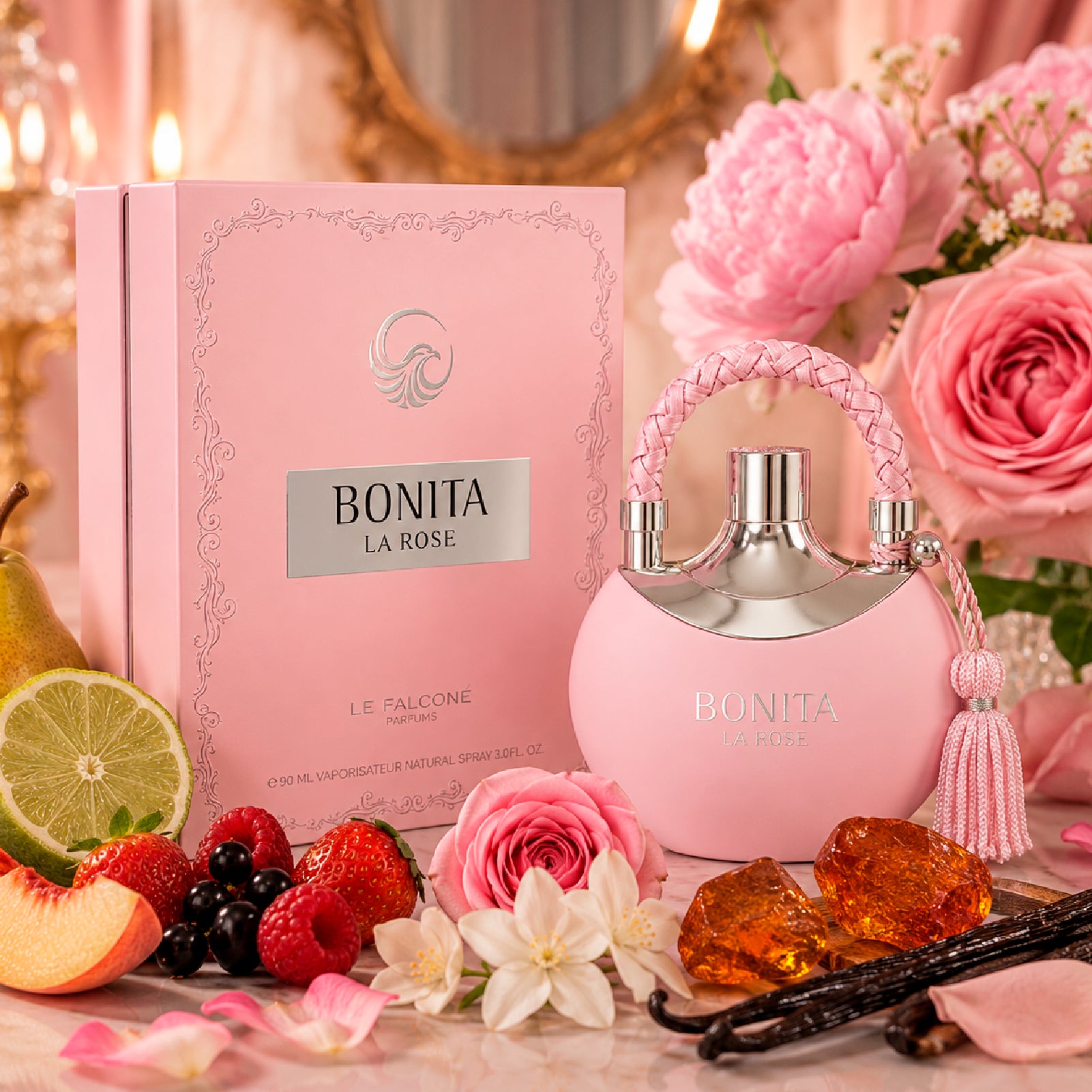 Le Falcone Bonita La Rose 3.4 Edp L