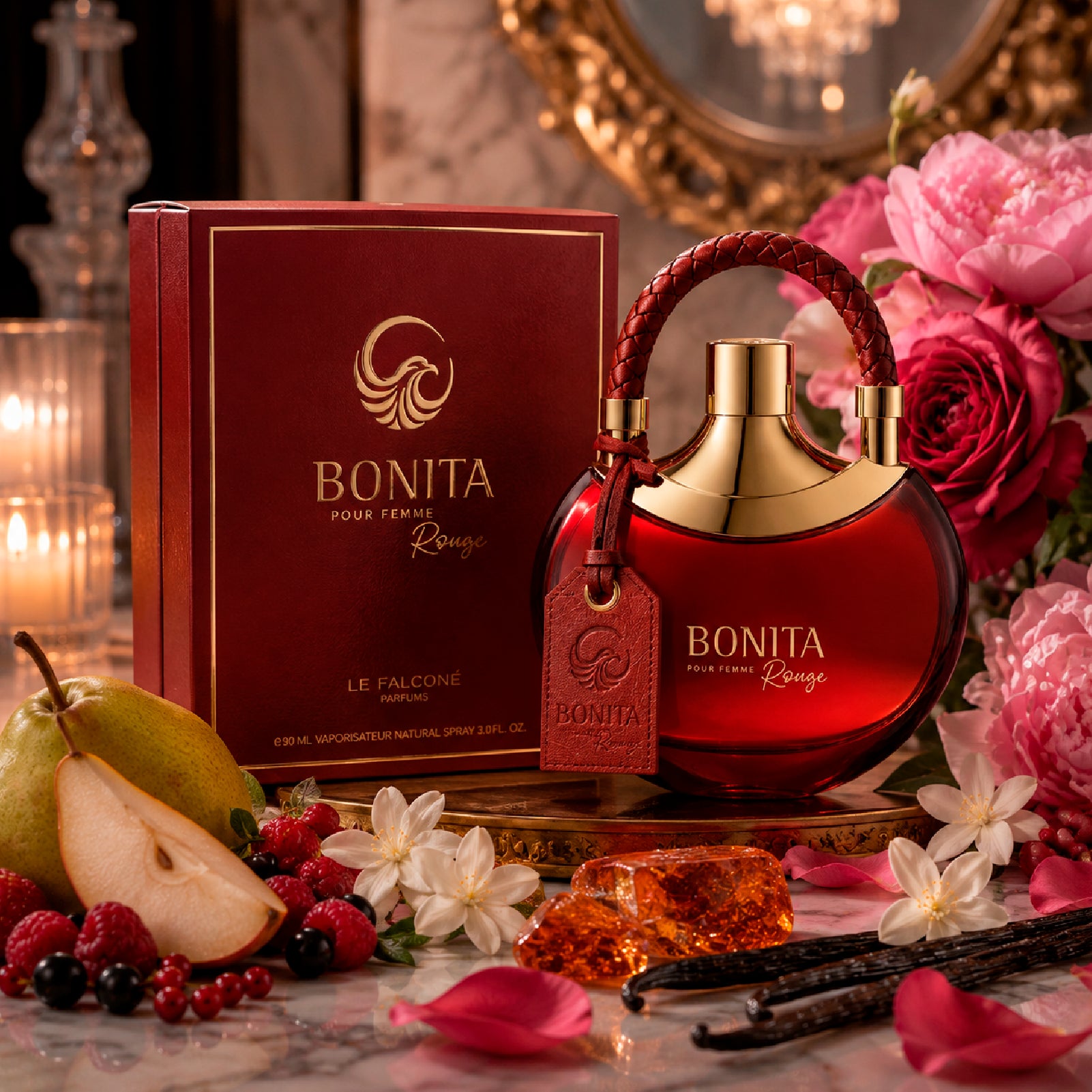 Le Falcone Bonita Rouge 3.4 Edp L