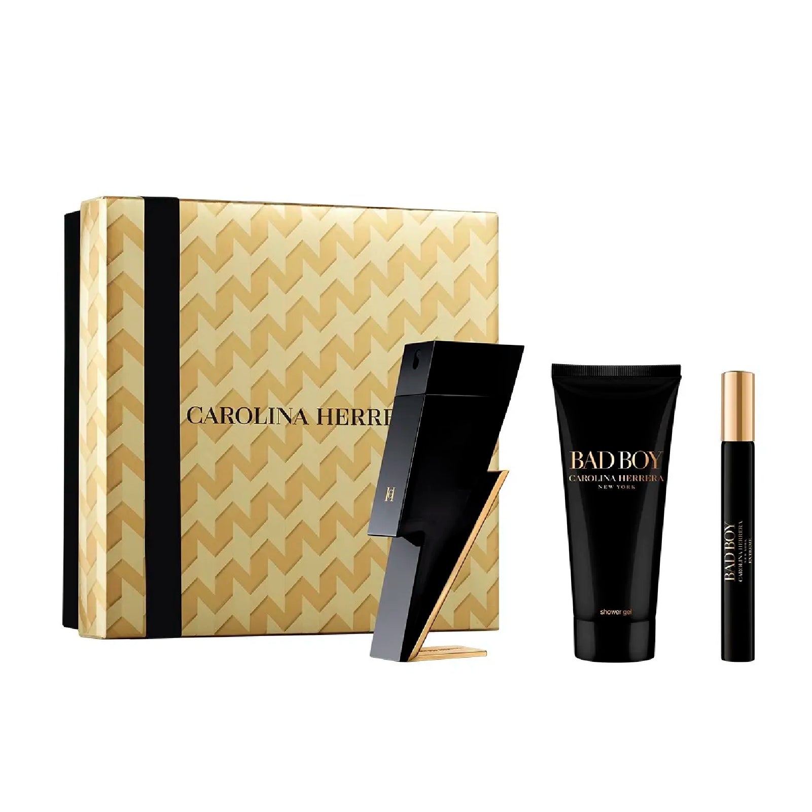 Carolina Herrera Set Bad Boy 2pc 3.4 Edt M